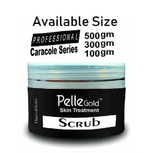 Pelle Gold Charcoal Series Scrub 100 Ml