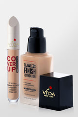 Vi'da New York Perfect Complexion Pair (Foundation & Concealer Set)