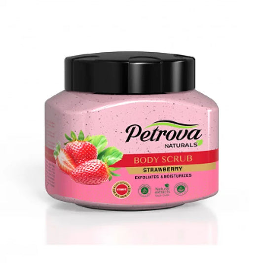 Petrova Natural Strawberry Body Scrub 500 ML