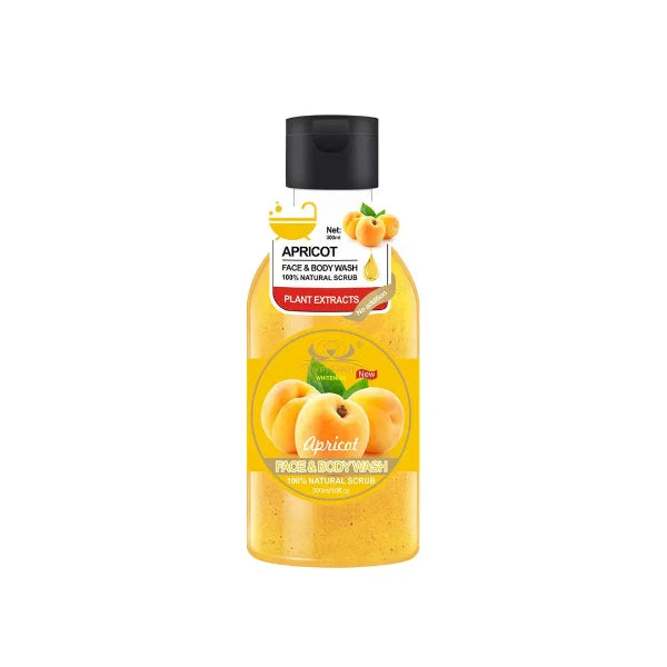 Pretty Cowry Apricot Face & Body Wash 300Ml