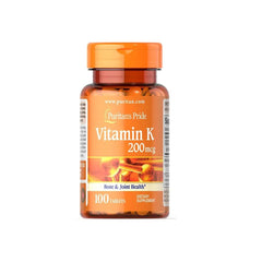 Puritan's Pride Vitamin K 200 mcg - 100 Tablets