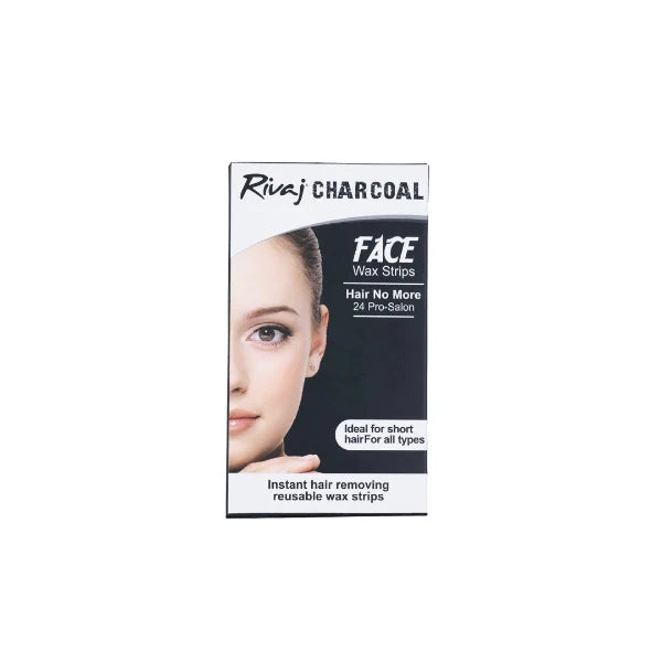 Rivaj Charcoal Face Wax Strips