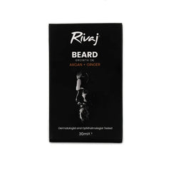 Rivaj Gentlemen Beard Growth Oil With Argan & Ginger 30ml
