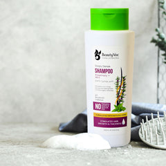 BeautyVoc Rosemary Mint Shampoo 400ml - Anti Hair Fall | Anti Dandruff | Smooth Silky Hair