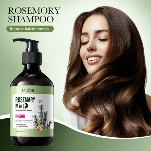 SADOER Mint Rosemary Strengthening Fluffy Shampoo 350ml