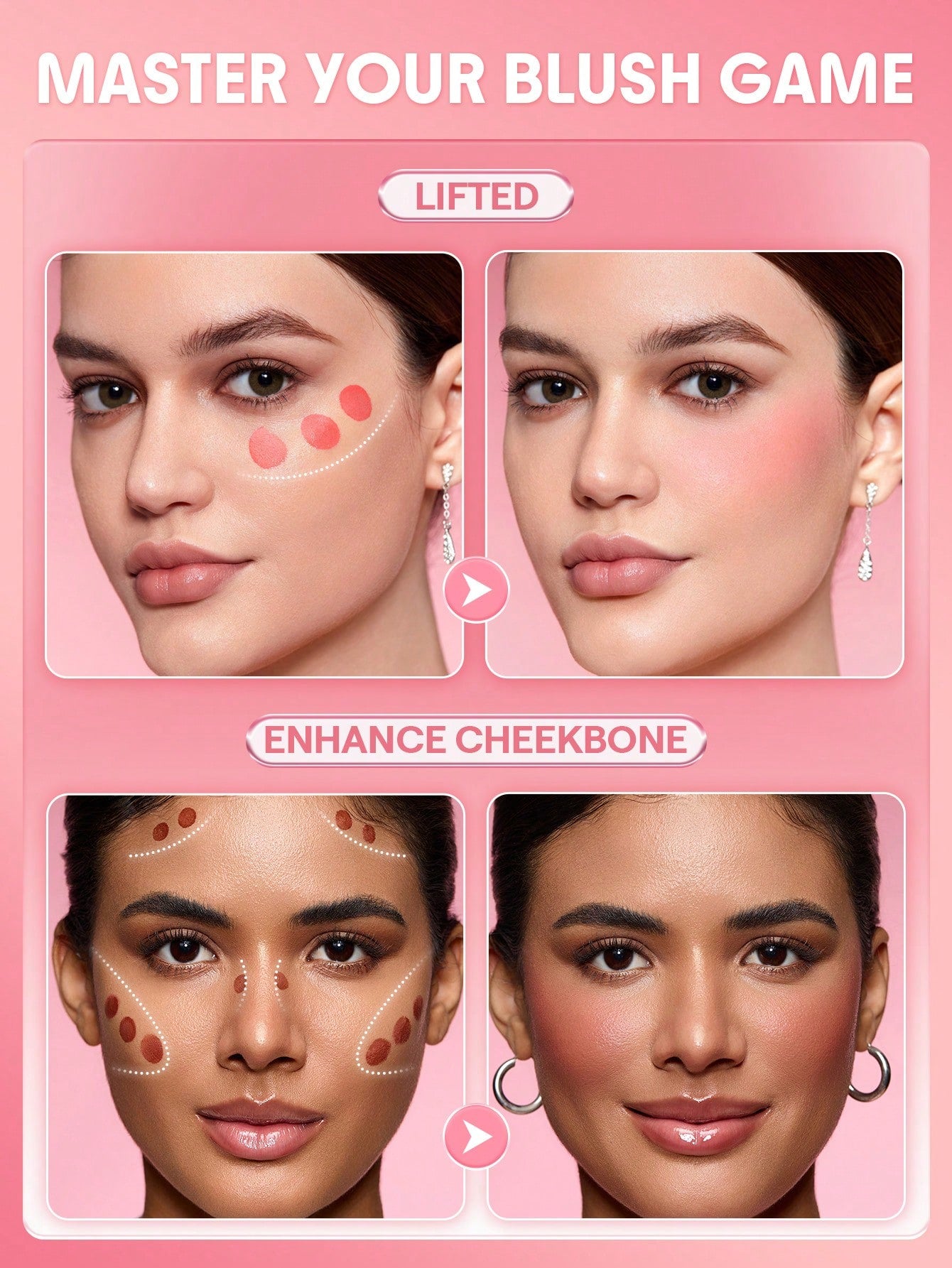 SHEGLAM COLOR BLOOM LIQUID BLUSH MATTE - Rose Ritual