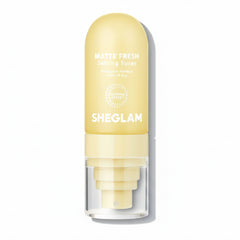 SHEGLAM Matte Fresh Setting Spray Ultra Matte Liquid-To-Powder Long Lasting Makeup YELLOW