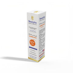 BeautyVoc Sunblock 60+ SPF 75ml | Light weight | Non greasy | Without White Cast | Best Sun Protection