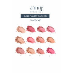 Amrij Cosmetics SUPER PIGMENT BLUSH ON