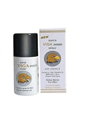 SUPER VIGA 240000 EXTRA STRONG DELAY SPRAY FOR MEN WITH VITAMIN E