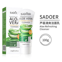 Sadoer Refreshing Purifying Aloe Vera Facial Cleanser 100g