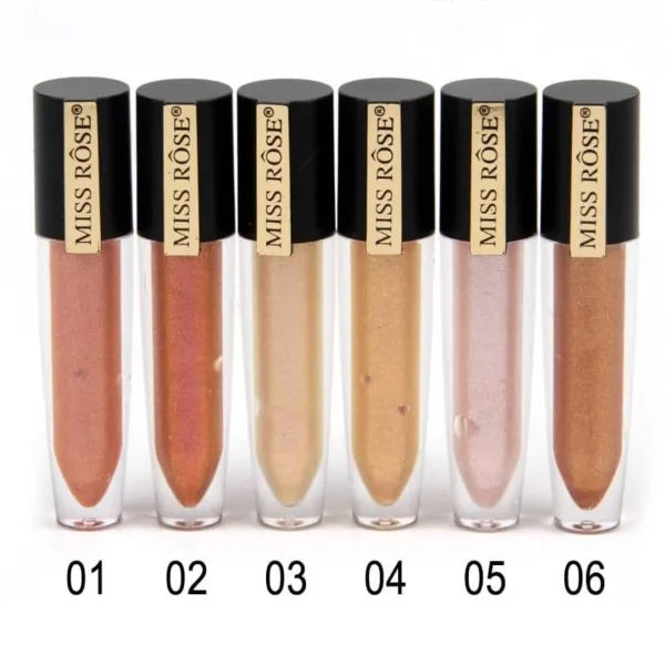 Shiny Gloss Set OF 6 - Lip Toppers