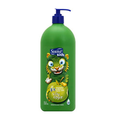 Suave Kids 3in1 Silly Apple Shampoo + Conditioner + Body Wash 532ml