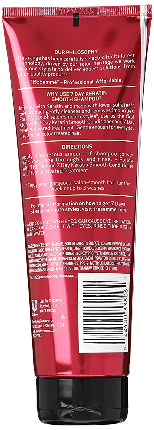 TRESEMMÉ 7 DAY KERATIN SMOOTH SHAMPOO