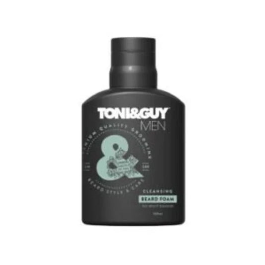 Toni & Guy Men Cleansing Beard Foam for Short Beards - 100ml