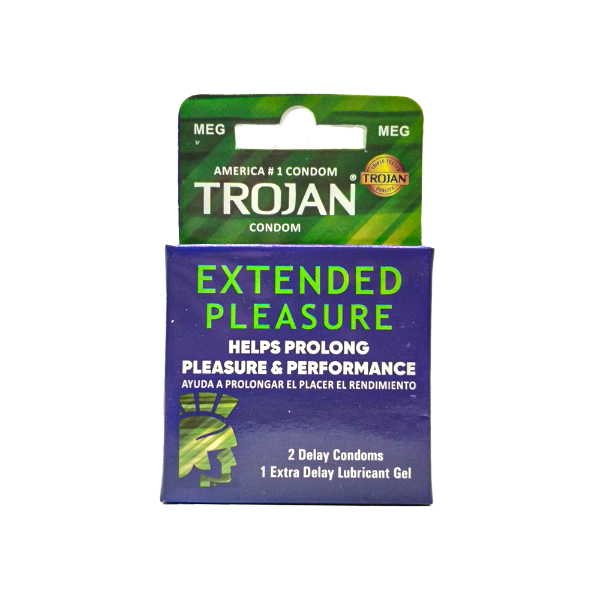 Trojan Extended Pleasure Lubricated Condoms