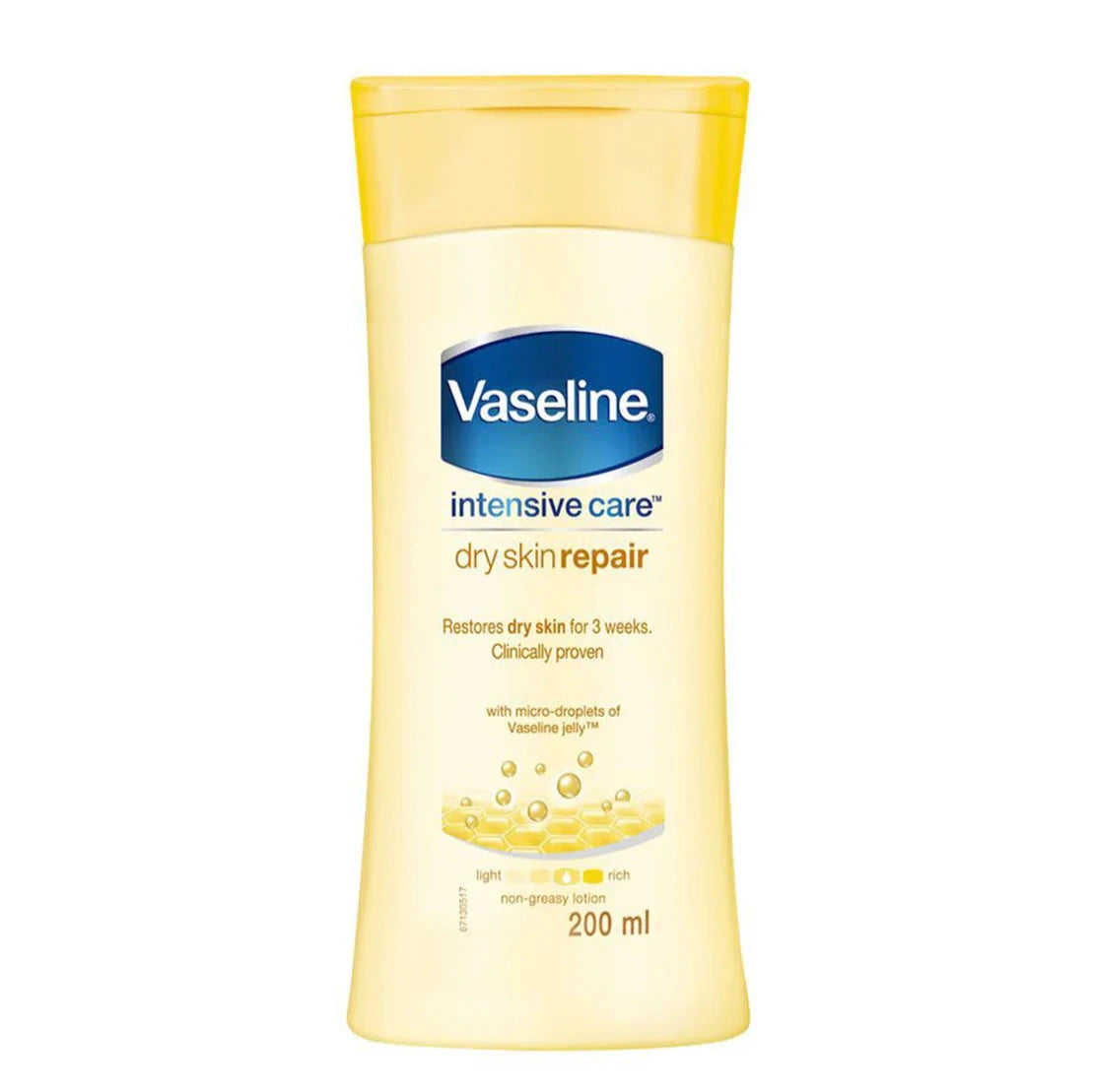 Vaseline Dry Skin Repair Intensive Care Lotion 200ml
