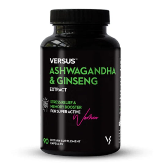 Versus Ashwagandha and Ginseng Extract 90 Capsules
