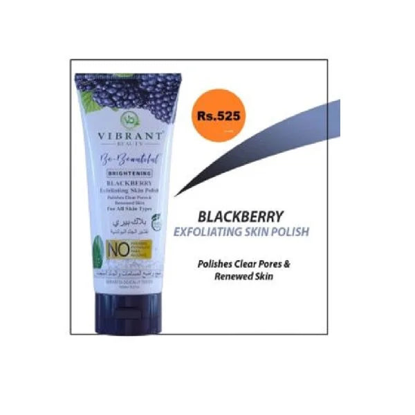 Vibrant Beauty BlackBerry Exfoliating Skin Polish 150ML