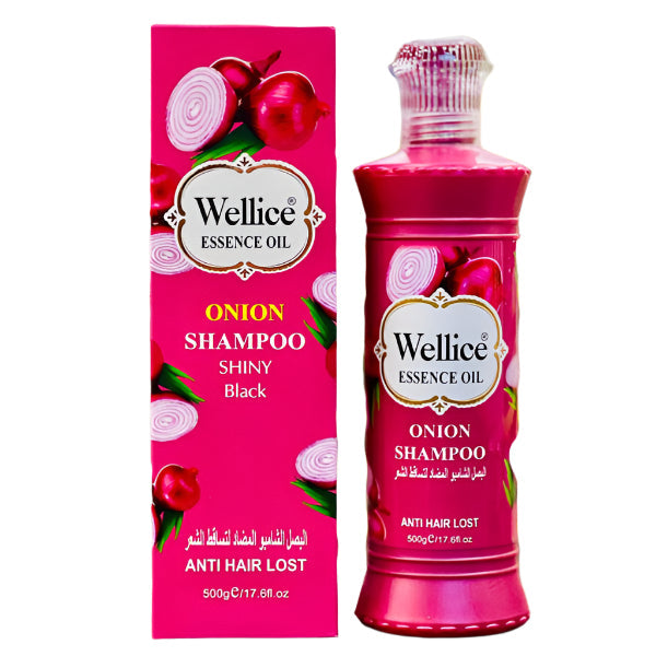 Wellice Essence Oil Onion Shampoo Anti Hair Loss