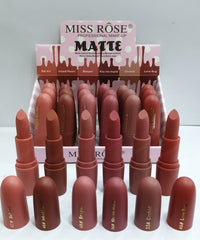 Miss Rose Bullet Lipsticks Setting A - Set of 6