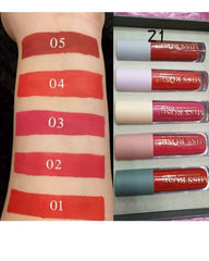 Miss Rose Round Gloss Set of 5