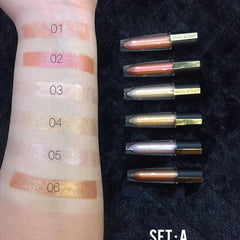 Shiny Gloss Set OF 6 - Lip Toppers