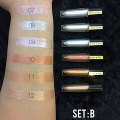 Shiny Gloss Set OF 6 - Lip Toppers