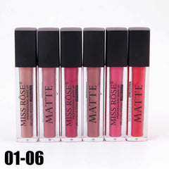 Miss Rose Matte Gloss Set of 6 - Square