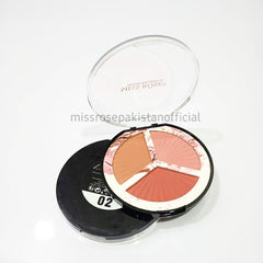Miss Rose Trio Blush Palette 3 in 1