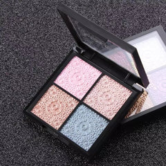 Miss Rose Eyeshadow and Highlighter Palette - 4 Color Sq.