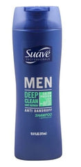 Suave Professional Men Deep Clean Anti Dandruff 373ml 12.6 Floz