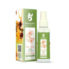 BeautyVoc Anti Aging Witch Hazel Aqua toner 100 ml - |Treat Open Pores | Calm irritated Skin