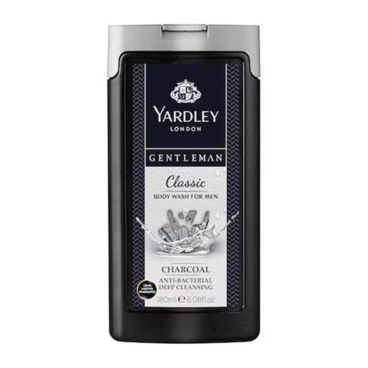 Yardley London Gentleman Antibacterial Deep Cleansing Body Wash, Classic