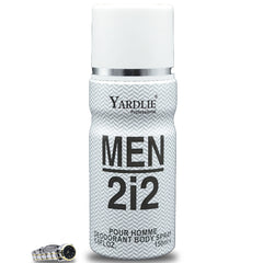 Yardlie Professional MEN 2i2 Body Spray 150ml.