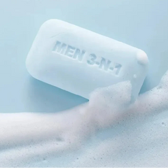 Kormesic Men’s 3-in-1 Cleansing Bar – Hand + Body + Face with Exfoliation Power