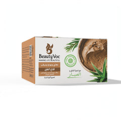 BeautyVoc Mud Mask with Tea Tree & Aloe Vera 300 g | Best for cleanisng | Best for acne & pimples | Oil Control & Clear Skin
