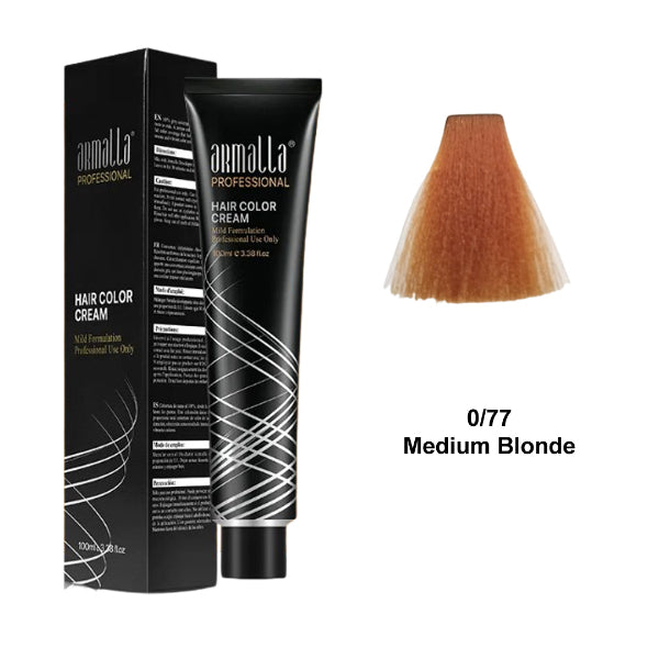aRmalla Hair Color Cream 0/77 Medium Blond