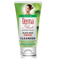 DERMA SHINE FAIRNESS FACIAL BLACK HEAD REMOVING CLEANSER 200GM