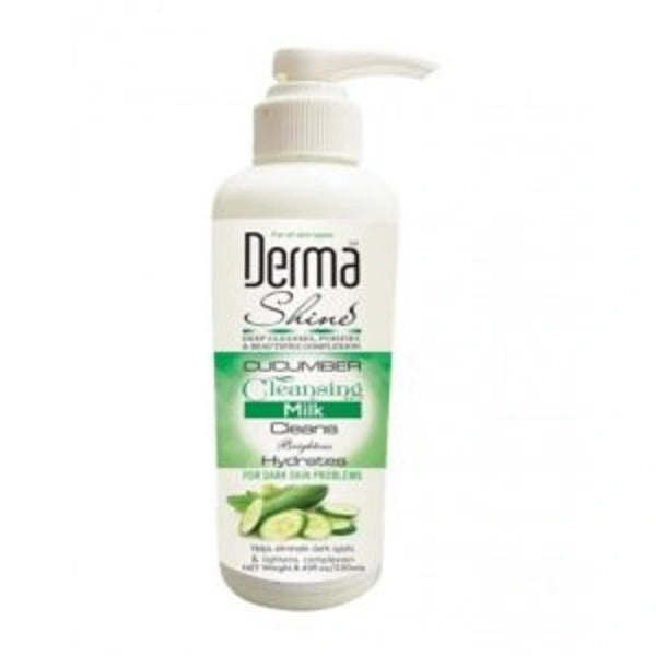 DERMA SHINE CUCUMBER CLEANSING MILK 250ML