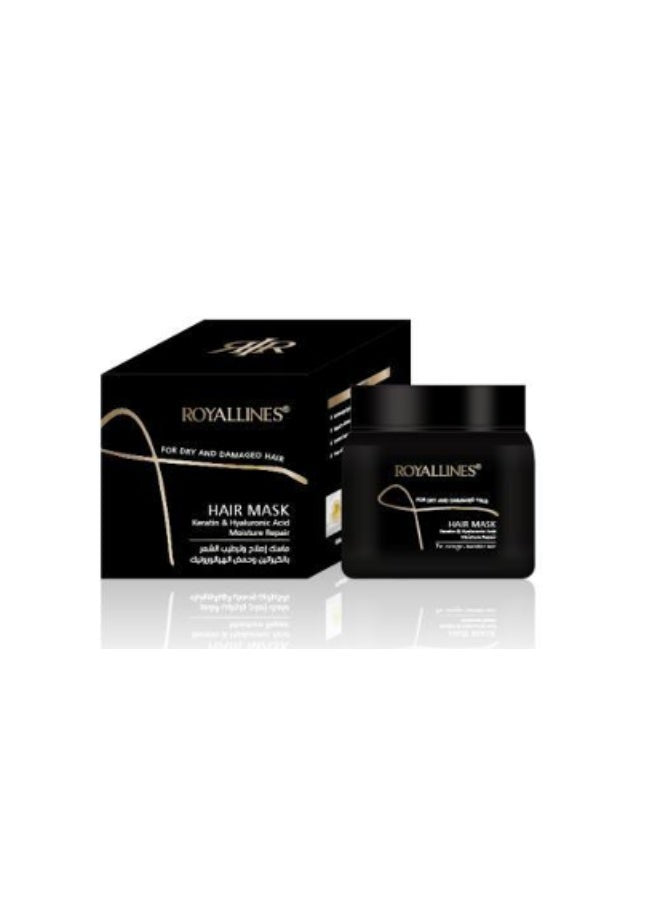 Keratin & Hyaluronic Acid Moisture Repair Hair Mask 500 ml