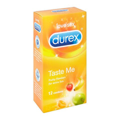 Durex Taste Me Fruity Flavours For Extra Fun 12 Pieces