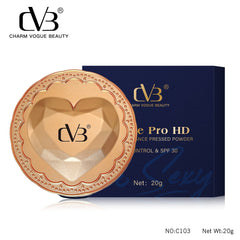Cvb Ultime Pro Hd Matte Brilliance Pressed Powder Oil Control & Spf30