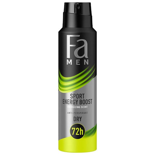 Fa Men Sport Energy Boost Deodorant Spray 150 ML