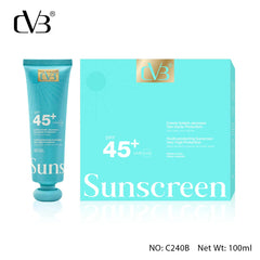 Cvb Sunscreen SPF 45+++ UVB UVA Youth-protecting sunscreen very protection wrinkles and Dark Spots c-240B