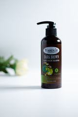 Hair Color Shampoo | Mixing Paste | Dark Brown | Yardlie | 460ml |