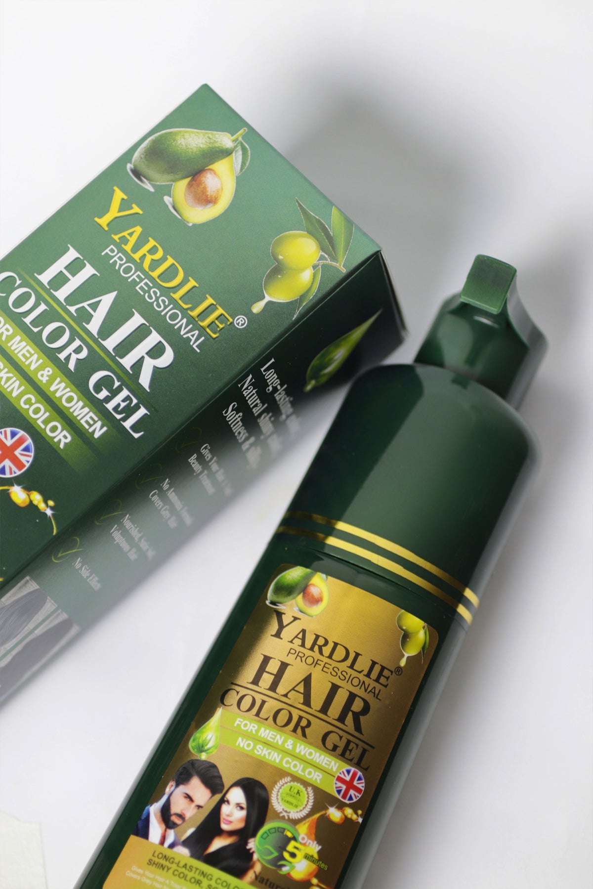 Yardlie Hair Color Gel | Natural Black | Yardlie | 200ml |
