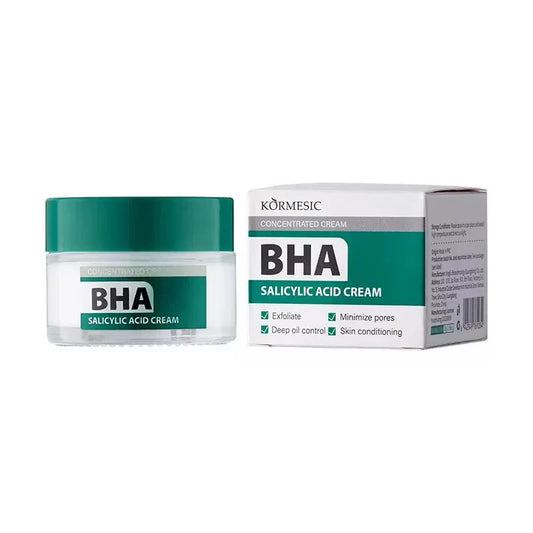 KORMESIC BHA Salicylic Acid Cream with Ceramide & Hydrolysed Collagen - 30g