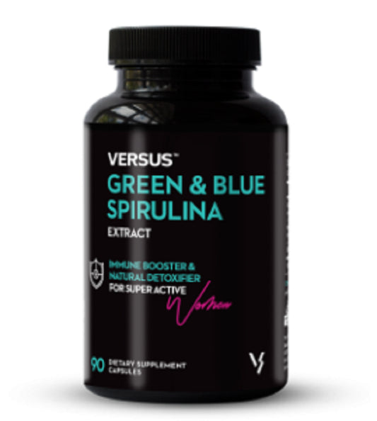 Versus Green &amp; Blue Spirulina Extract 90 Capsules9