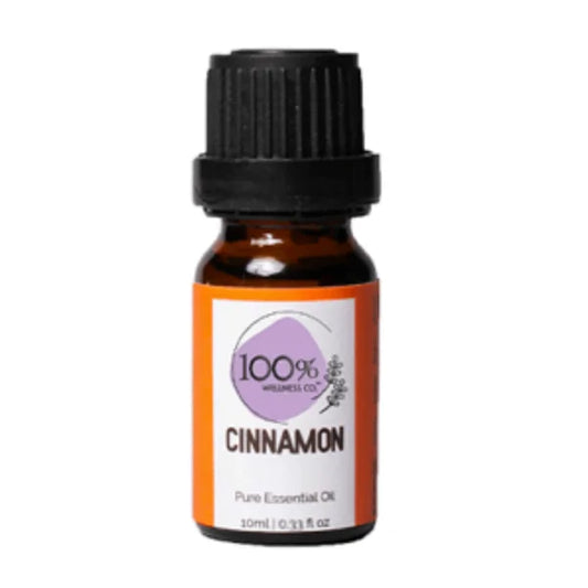 100% Wellness Cinnamon Pure Essential Oil -10ml